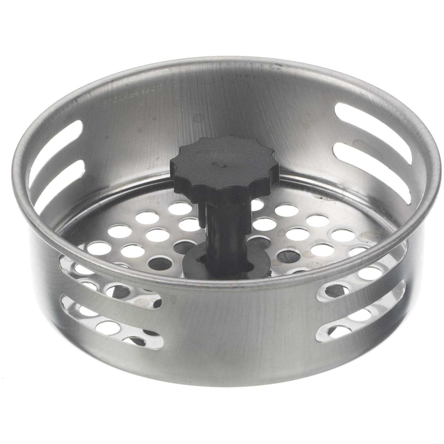 Mainstays Silver Stainless Steel Kitchen Sink Strainer & Stopper