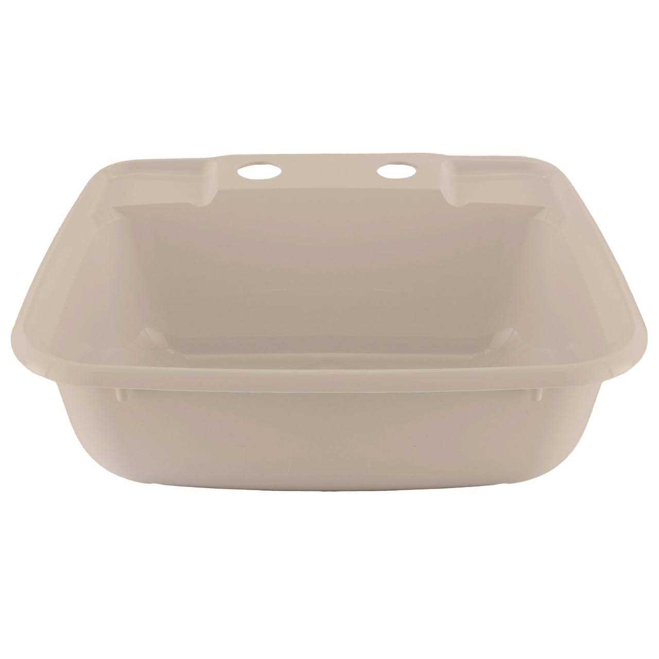 Alternative view of RecPro Rectangle RV Bathroom Sink Single Bowl Lavatory Sink