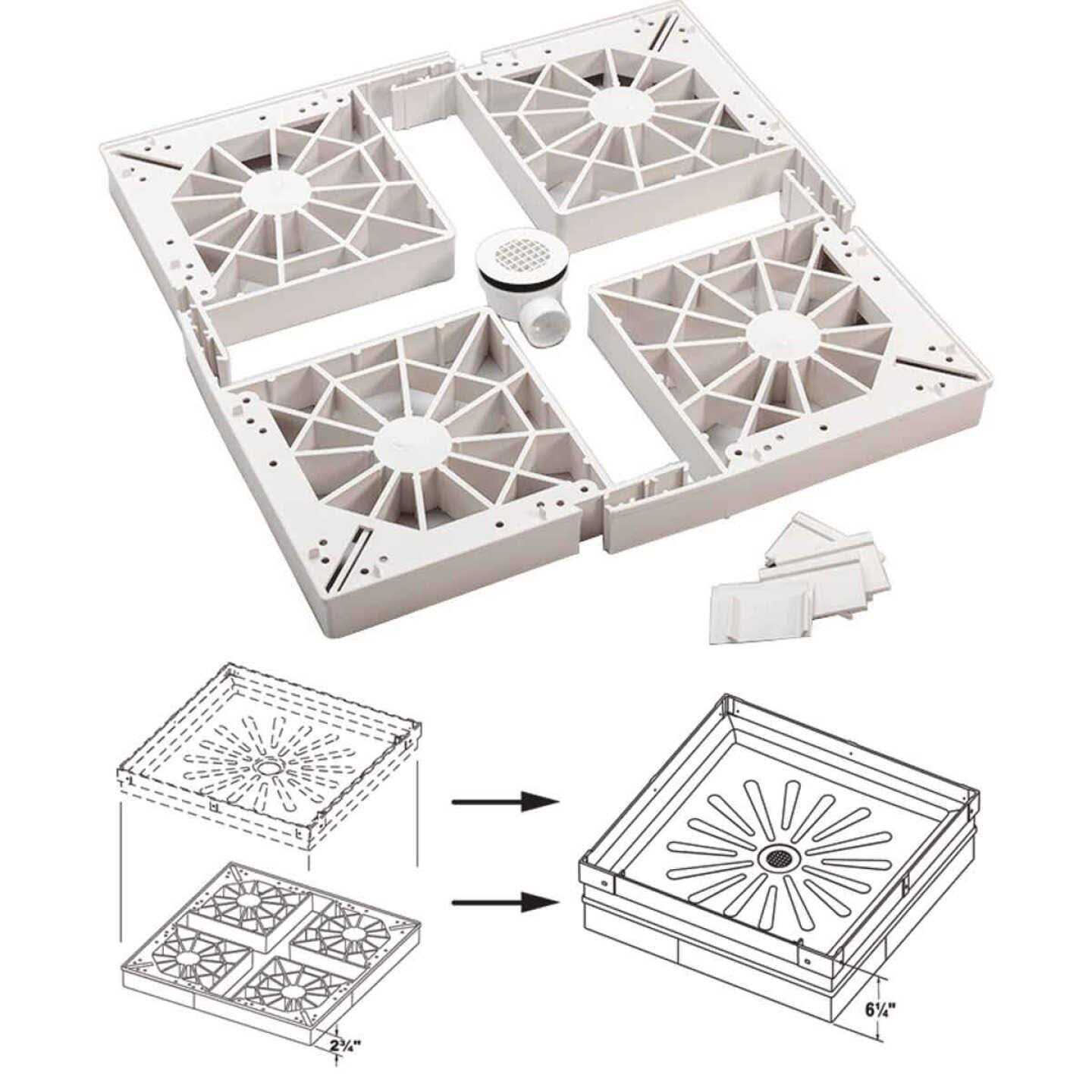 Alternative view of EL Mustee Durastall 2-3/4 In. Shower Base Extender 86.500