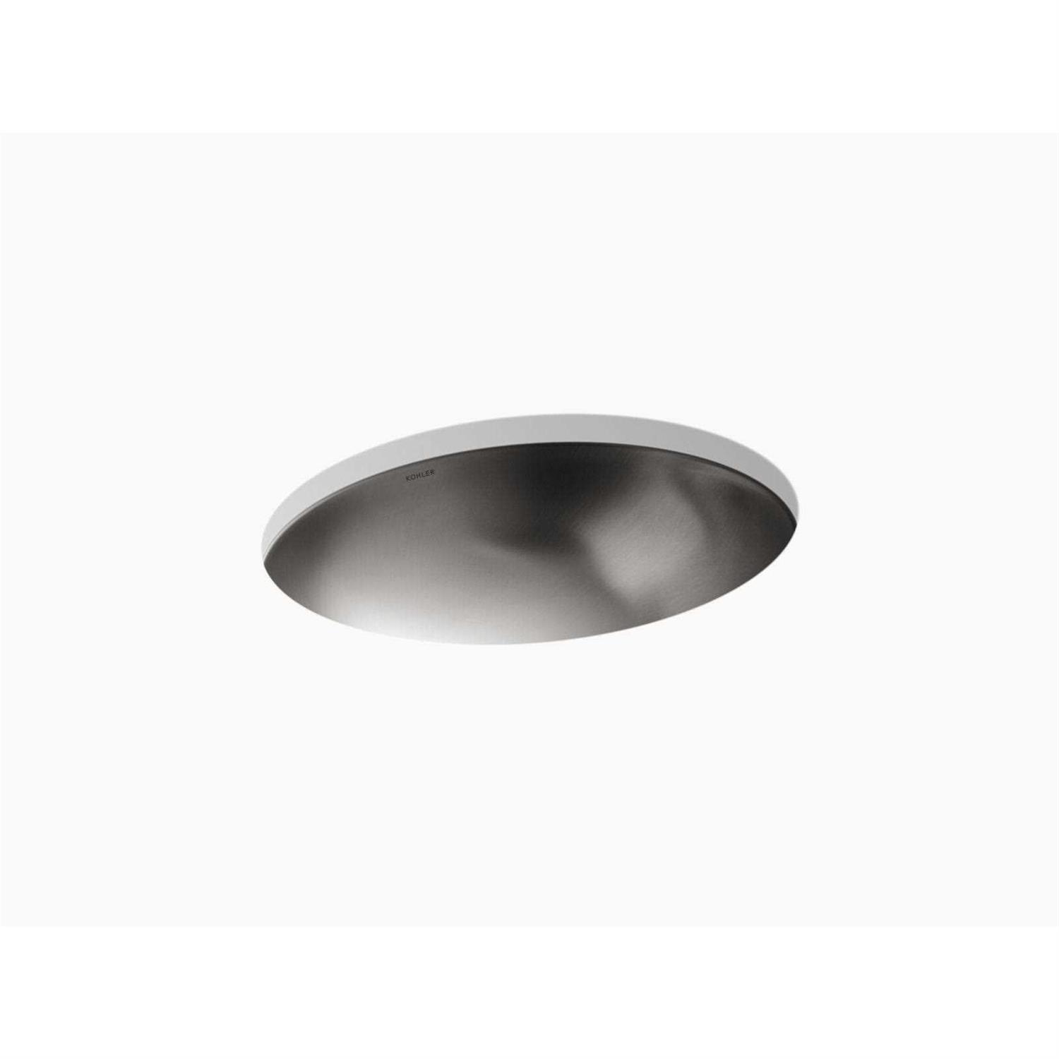Kohler K-2608-SU-NA Bachata Drop-in/Undermount Bathroom Sink with Luster