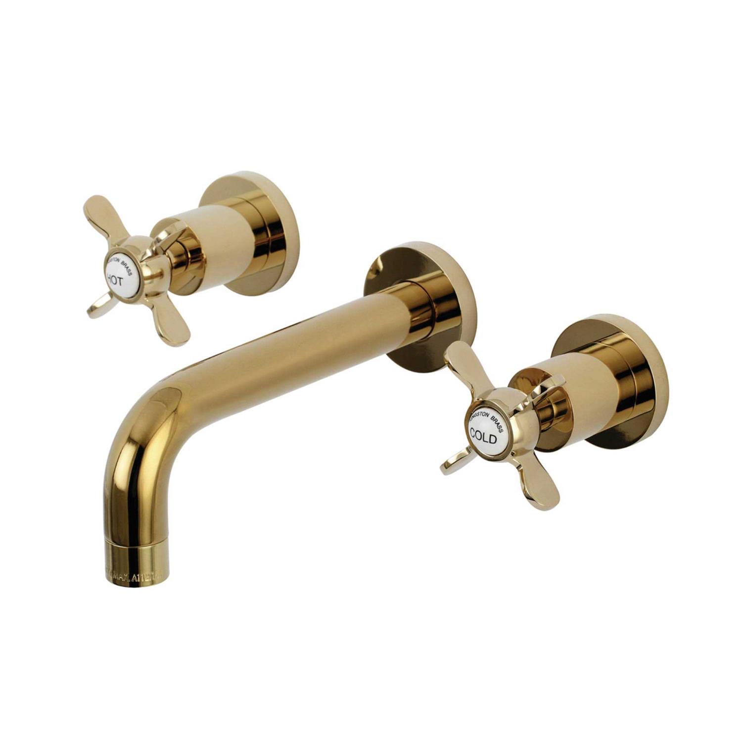 Kingston Brass Essex 2-Handle 8 in. Wall Mount Bathroom Faucet
