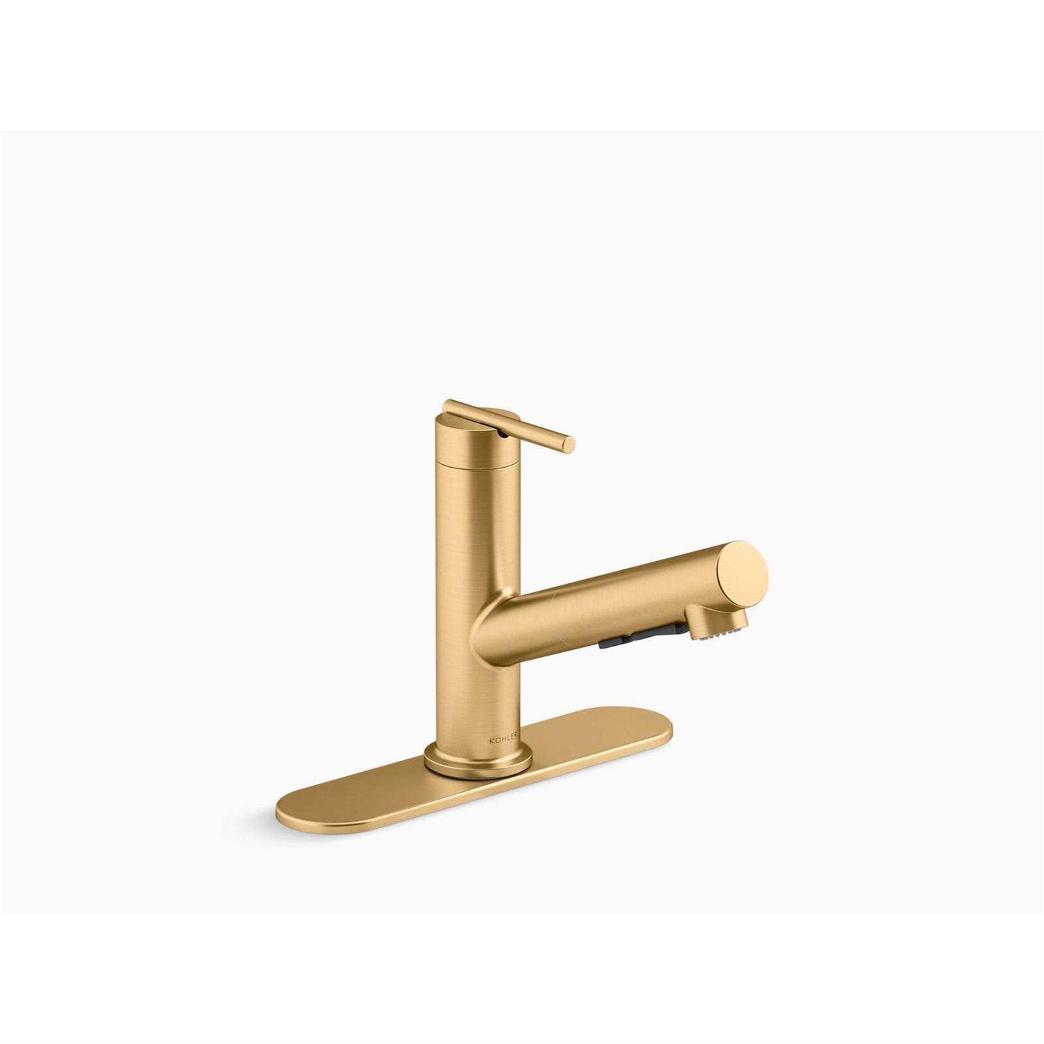 Kohler Crue Single Handle Pull Out Kitchen Faucet