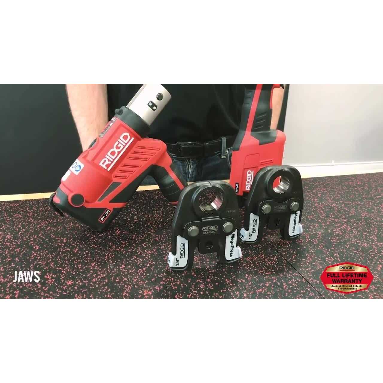 Alternative view of RIDGID 48443 MegaPress Compact Jaw