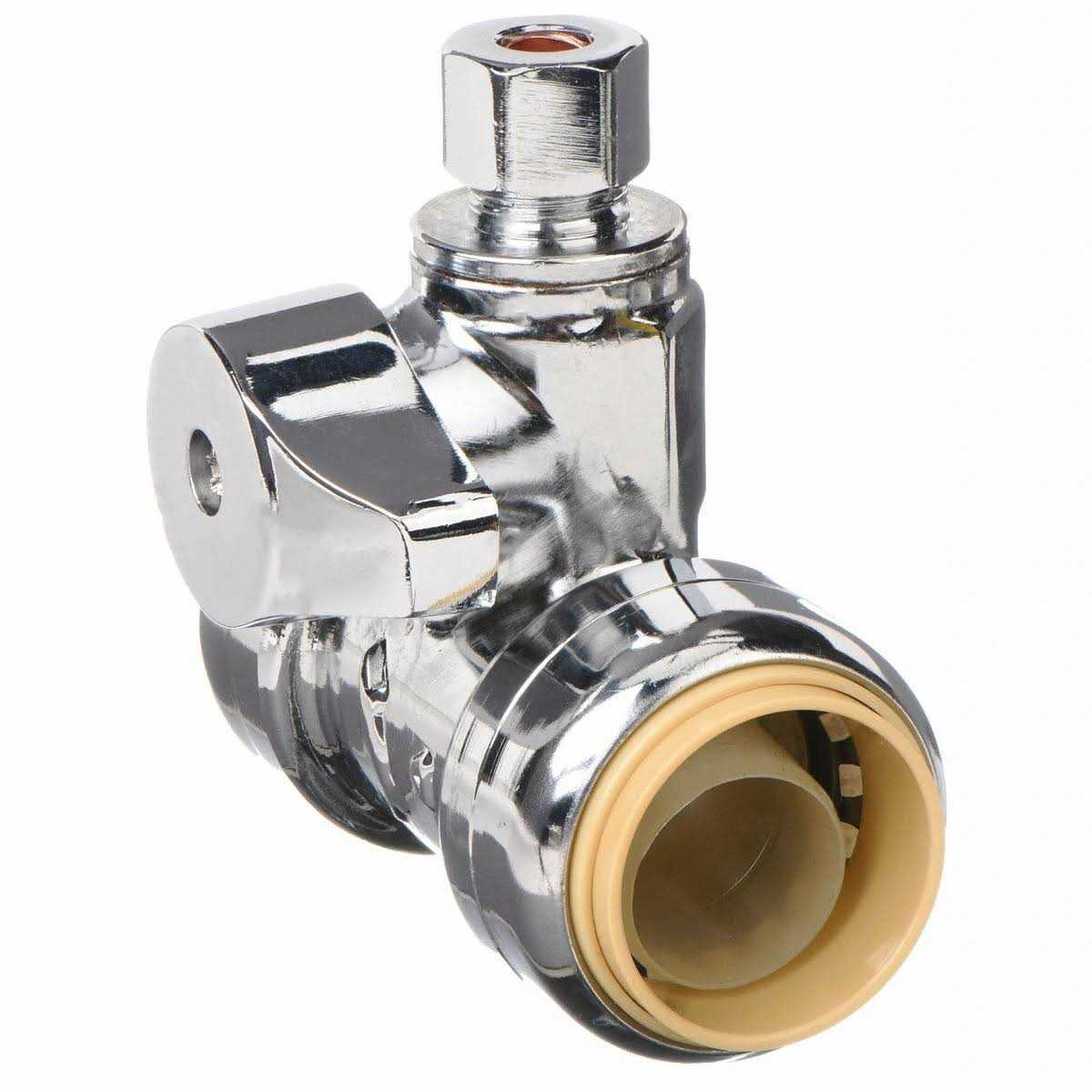 Alternative view of Sharkbite 24983 1/2 x 1/2 x 1/4 Compression Tee Stop