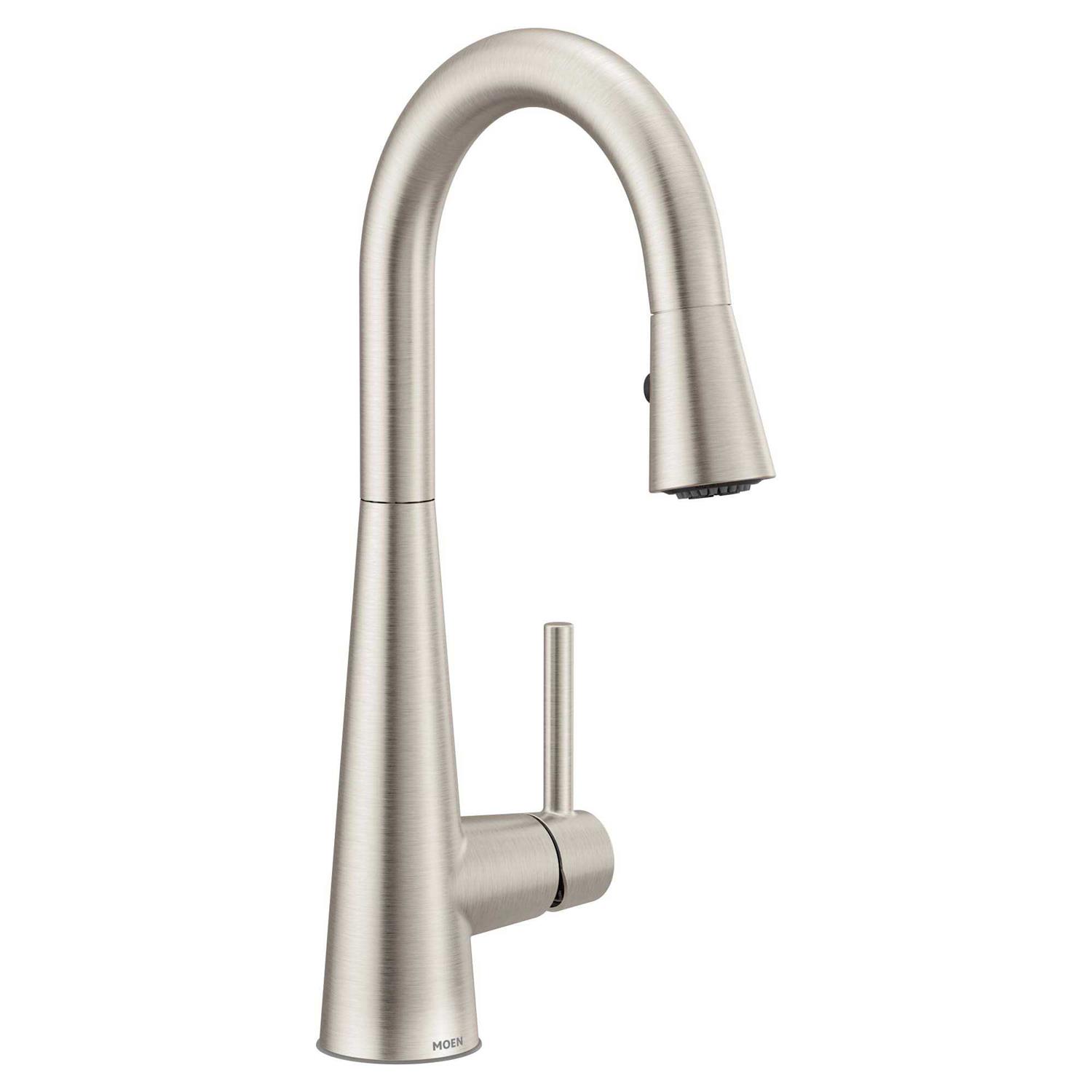 Moen 7664 Sleek One-Handle Pulldown Bar Faucet