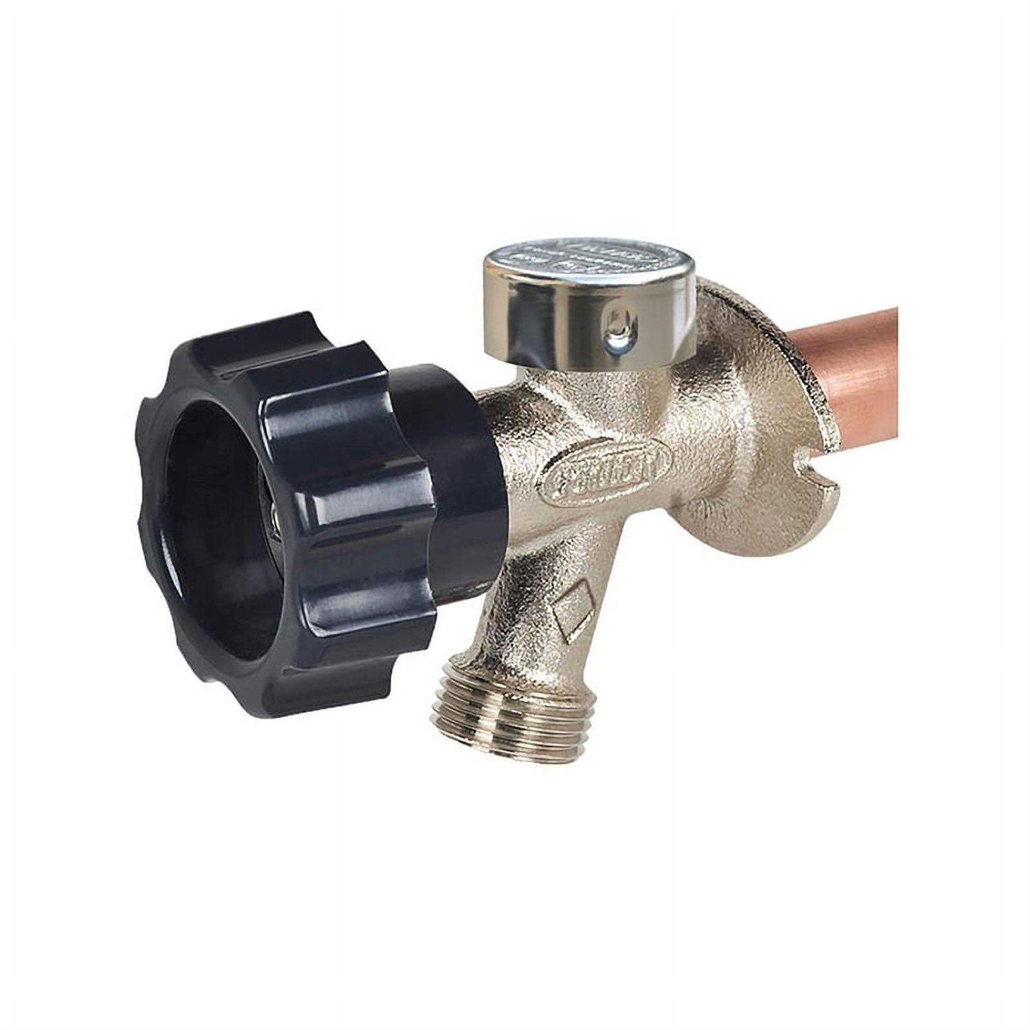 Alternative view of Prier 400 Series 1/2 in. MPT X 1/2 in. Sweat Anti-Siphon Brass Freezeless Wall Hydrant
