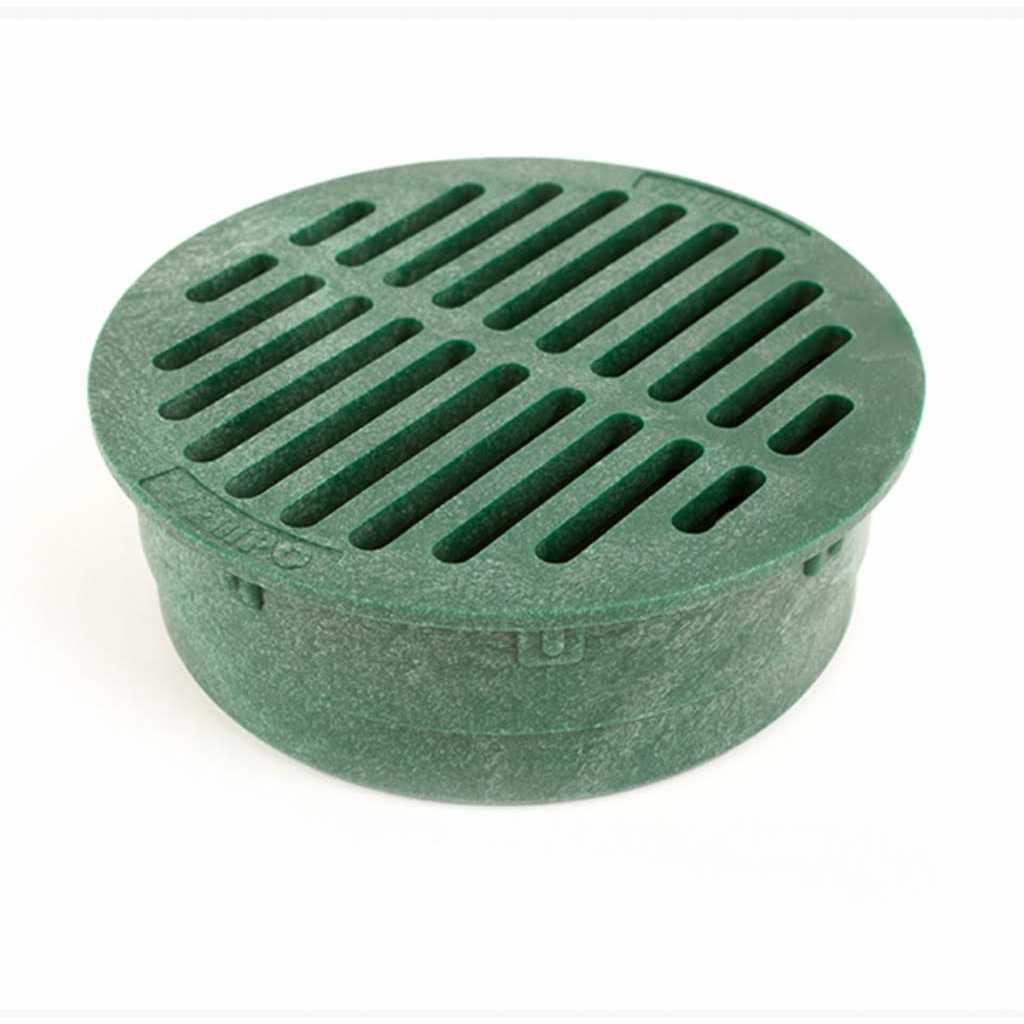 Alternative view of Premium USA Made Outdoor Round Flat Drain Grate Cover