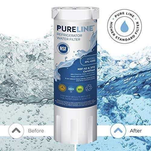 Alternative view of Pureline XWF Replacement for GE XWF Refrigerator Water Filter Replaces Refrigerator Models Starting with Gbe21