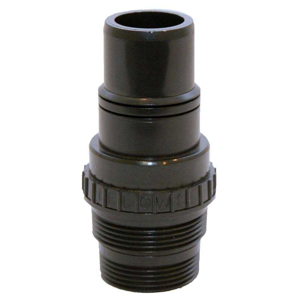 Everbilt 1-1/4 in. to 1-1/2 in. Threaded ABS Sump Pump Check Valve