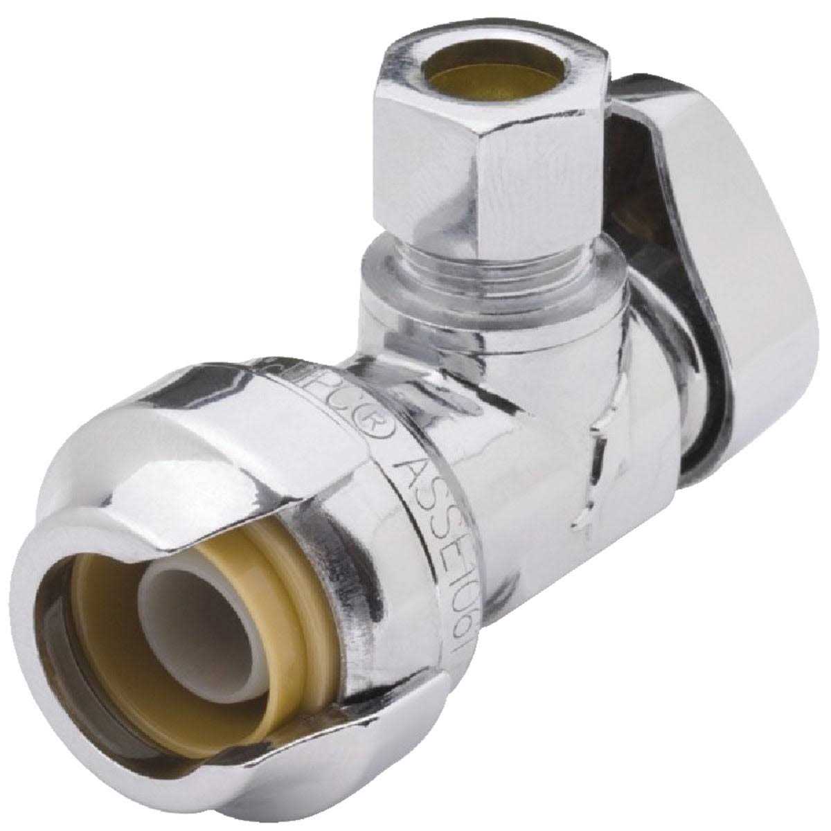 Alternative view of Sharkbite 1/2 PTC x 1/4 Brass Stop Valve 23336-0000LF