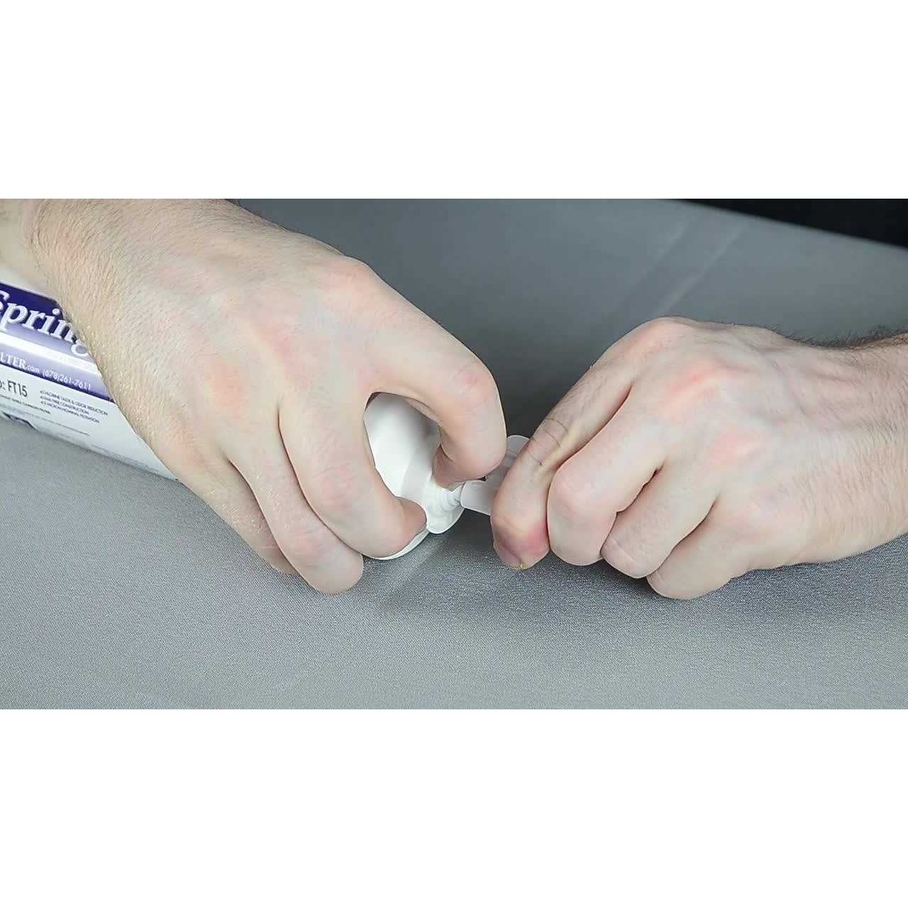 Alternative view of iSpring FT15 5th Stage Inline Post Carbon Filter Replacement Cartridge