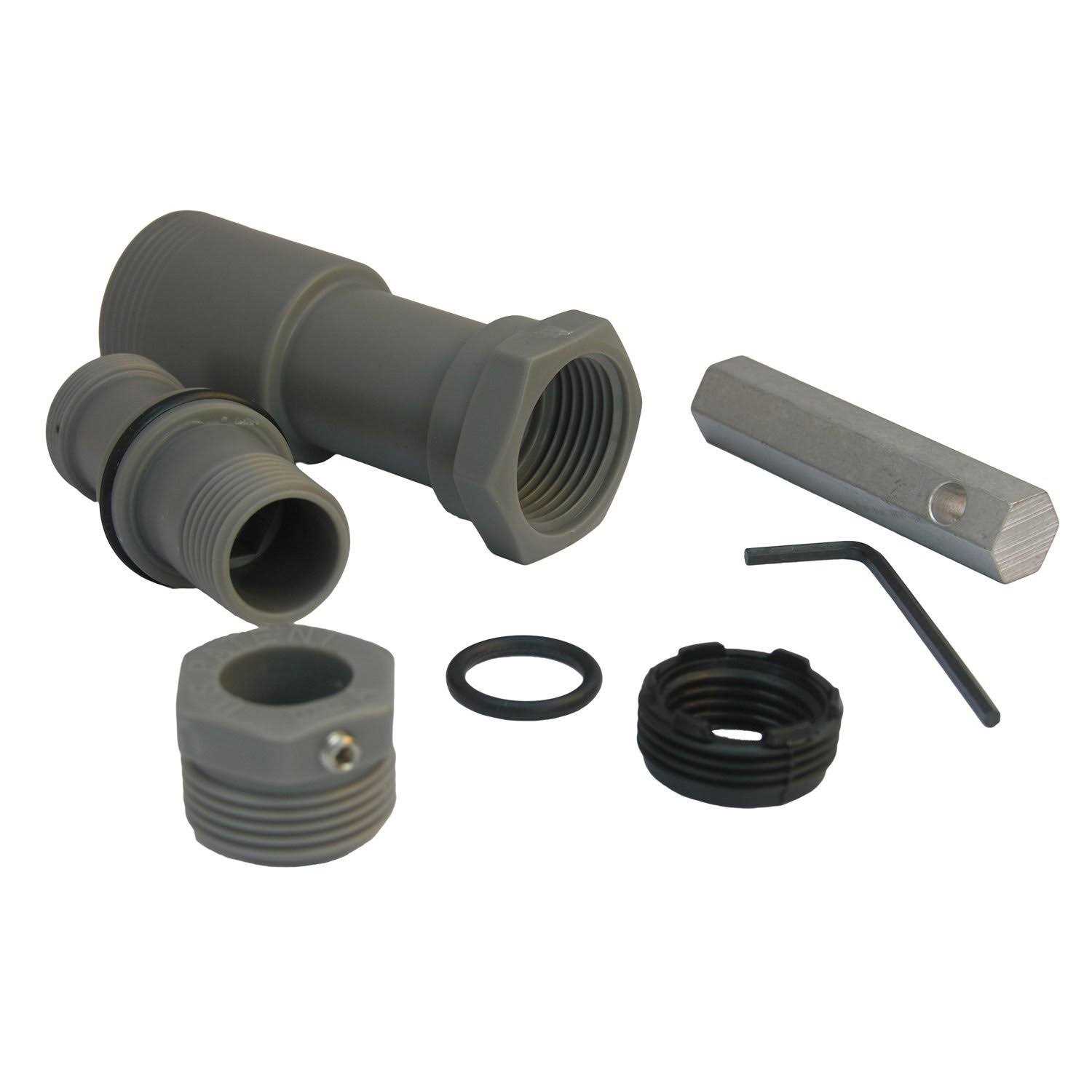 Lasco 08-1061 Four in One Bathtub Spout Adapter Slip Fit for copper
