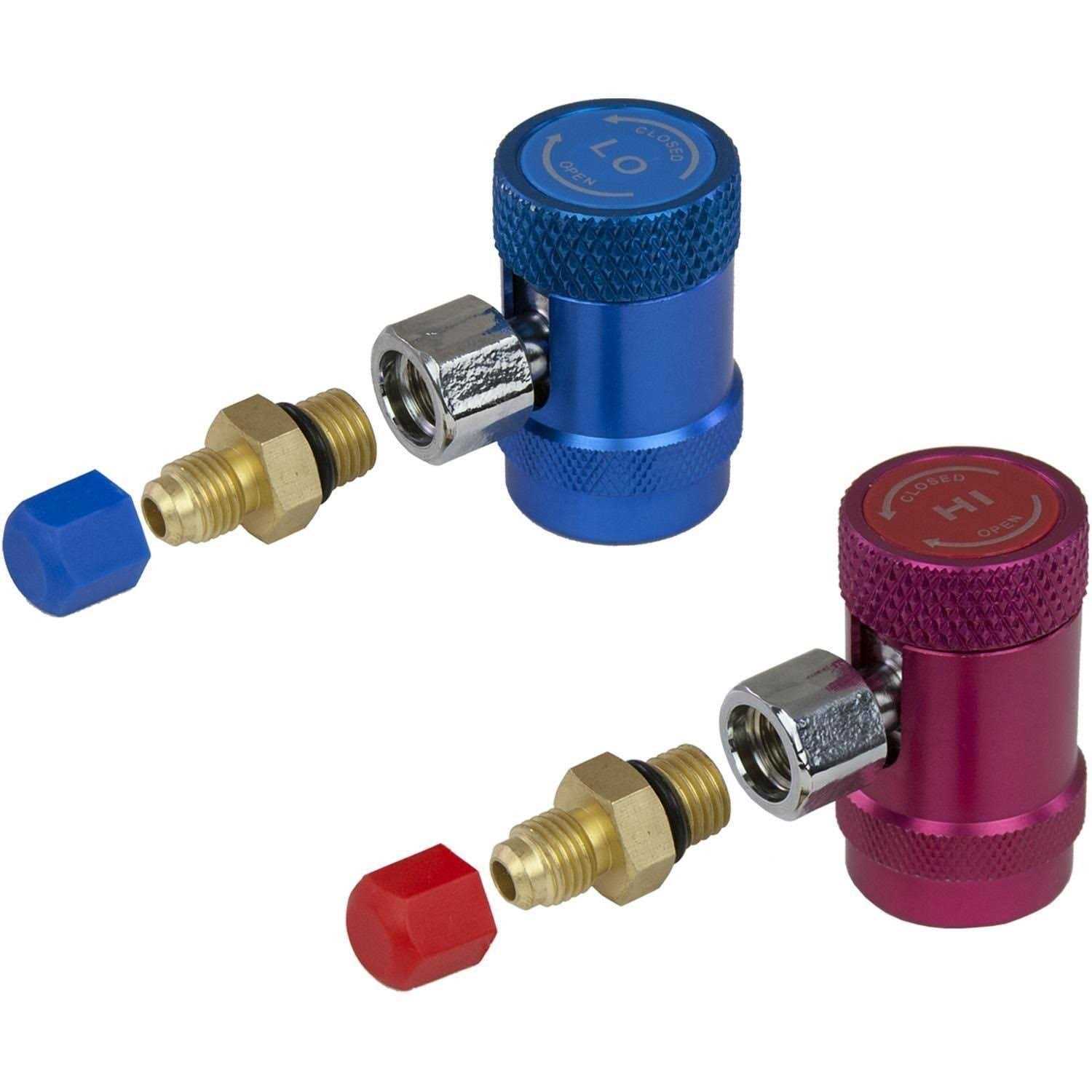 Santech R1234yf High And Low Coupler Set at AutoZone