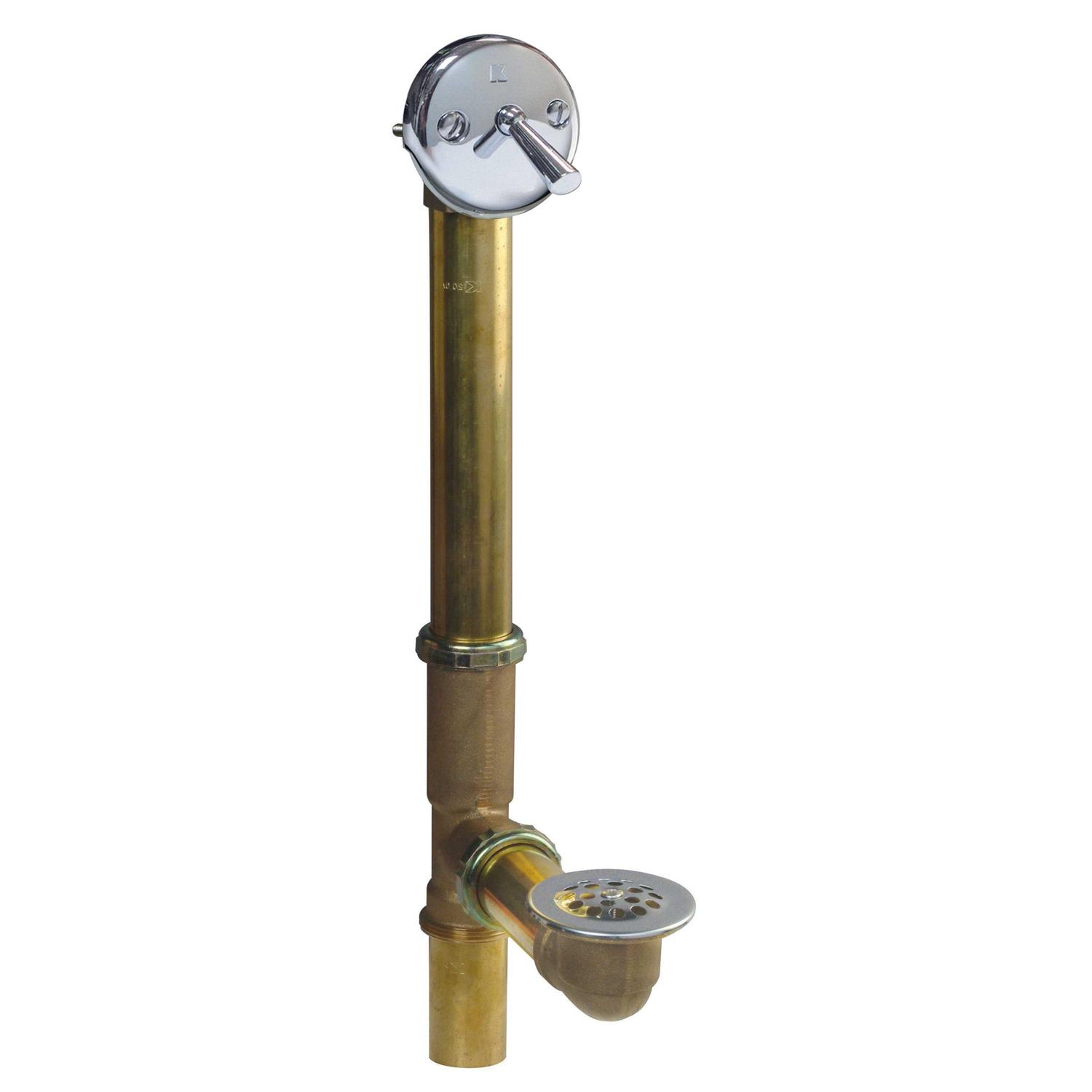 Keeney Bath Drain Assembly Brass 606RB