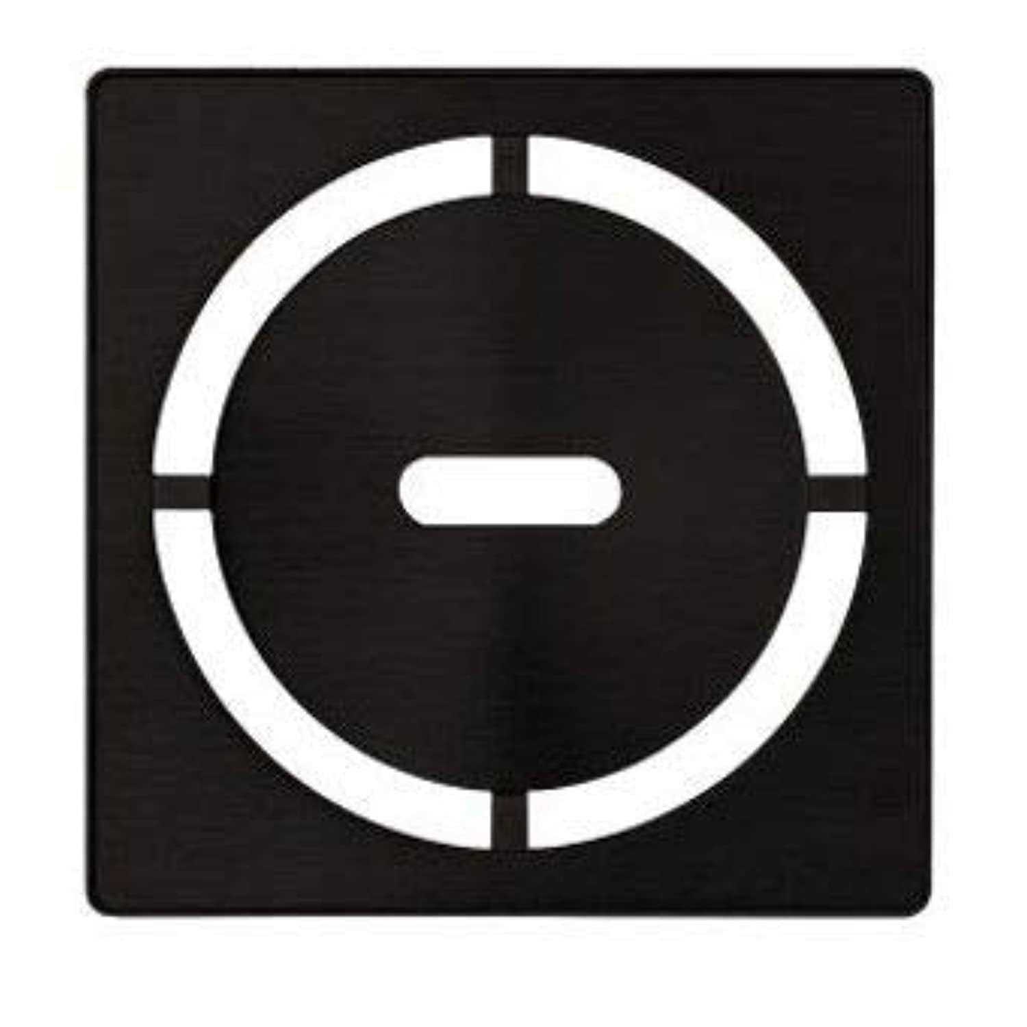 Schluter Kerdi-Drain 4 in. Matte Pure Drain Grate